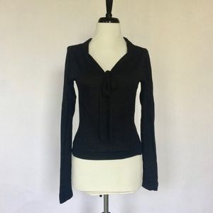 Katharine Hamnett luxury silk cashmere knit top